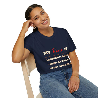 My - Is Unbreakable Unshakable Unstoppable Affirmation Shirt