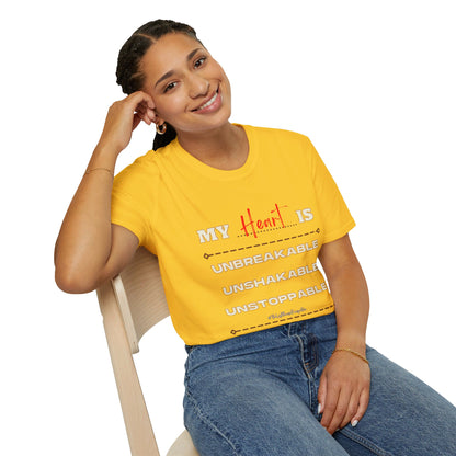 My - Is Unbreakable Unshakable Unstoppable Affirmation Shirt