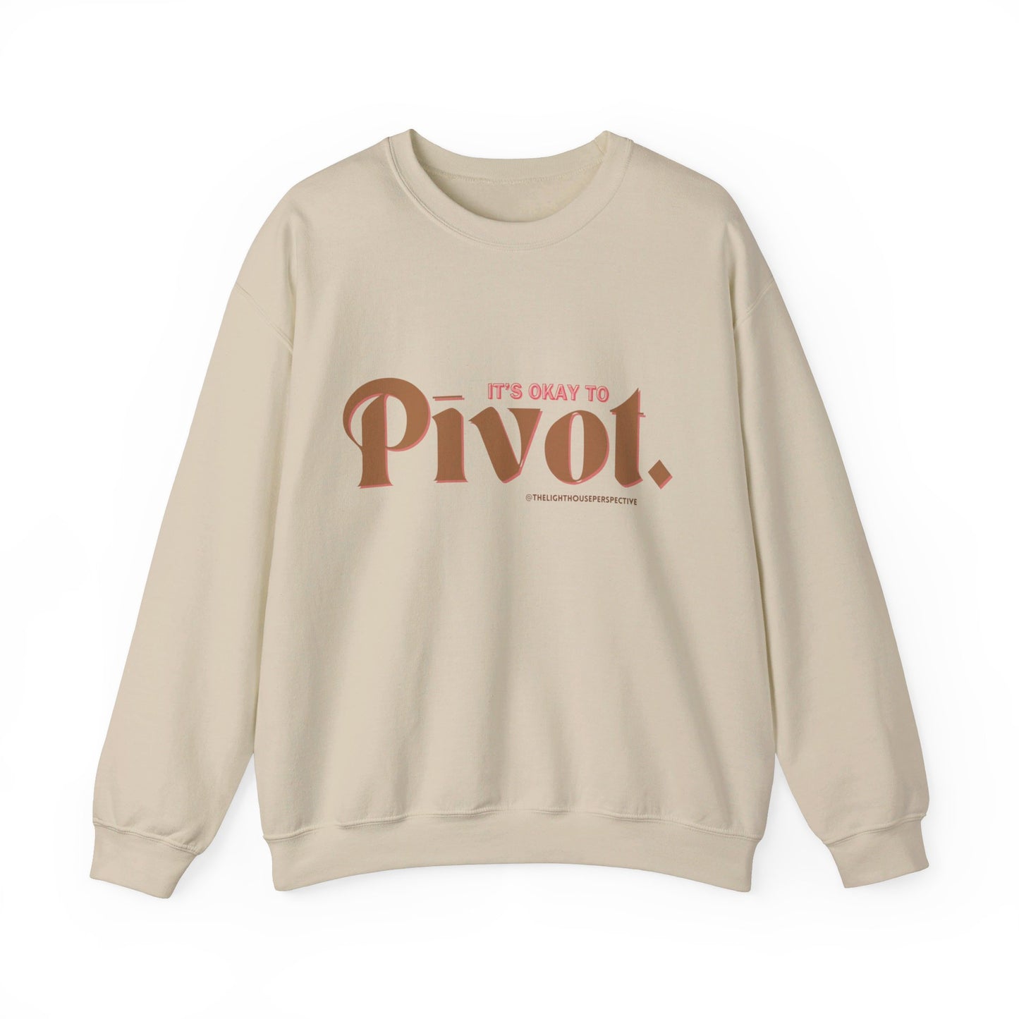 Permission to Pivot: Crewneck Sweatshirt